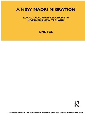 cover image of A New Maori Migration